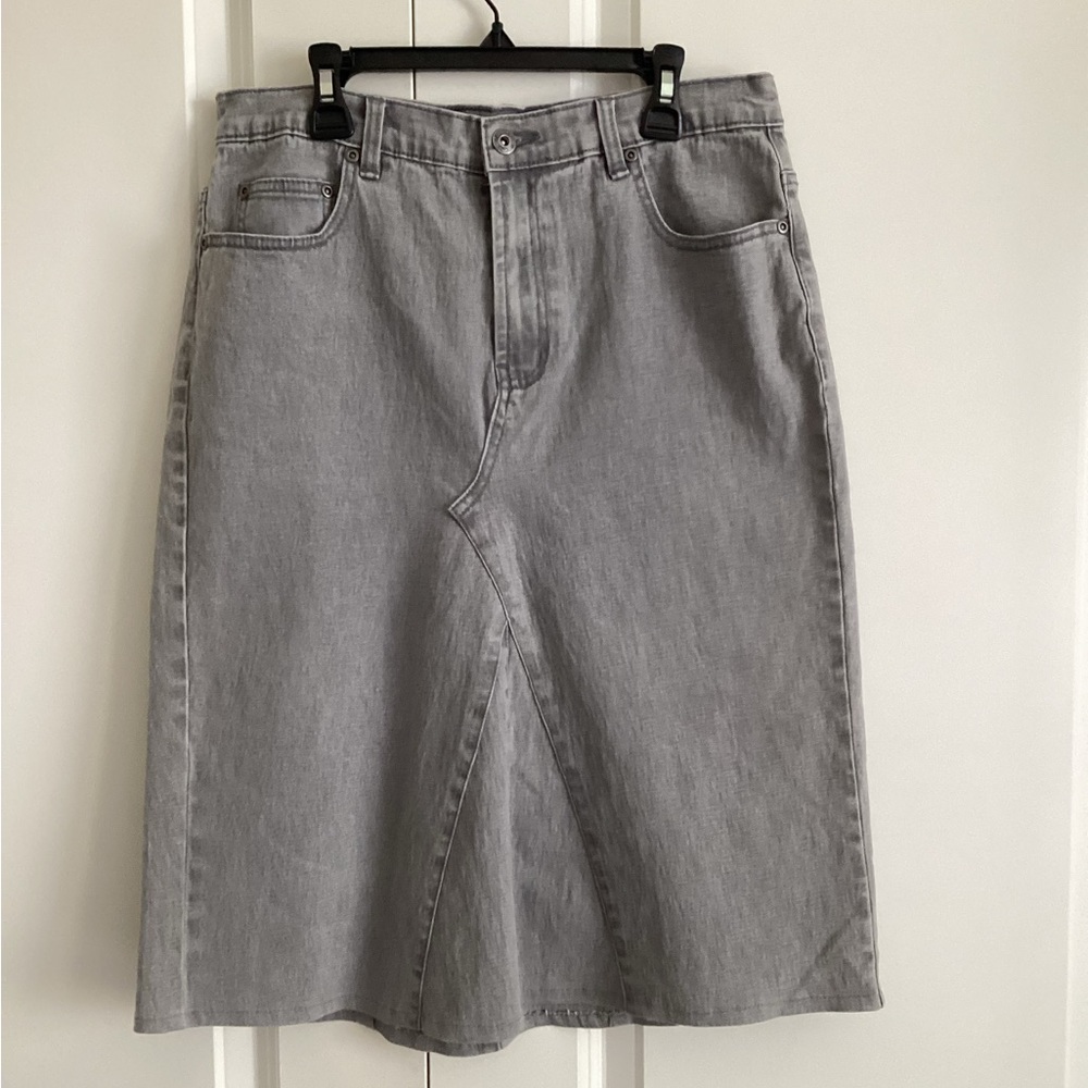 Diane Gilman Jean Skirt